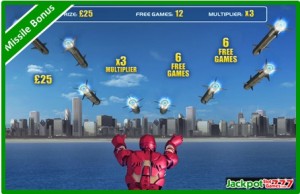 Iron Man Marvel Jackpot Slots Bonus