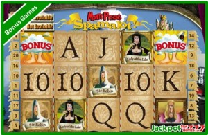 Spamalot Slot Bonus Games