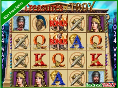 Treasures Of Troy Slot