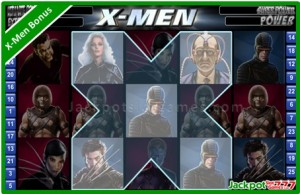 X-Men Marvel Jackpot Slots Bonus
